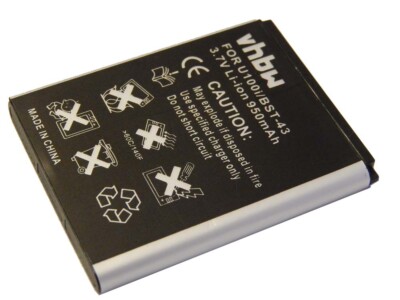 Akku für Sony-Ericsson Mix Walkman WT13i Yari U100i Txt Txt Pro Vulcan 950mAh