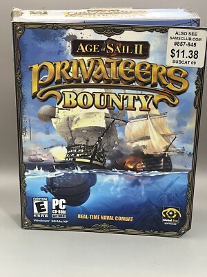 Global Star Software - Age of Sail II - Privateer's Bounty VG/Mint