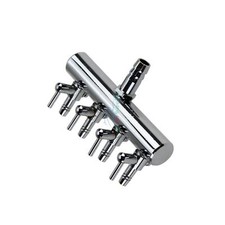 Aquarium 4 Way Control Valve commerical air pump Splitter