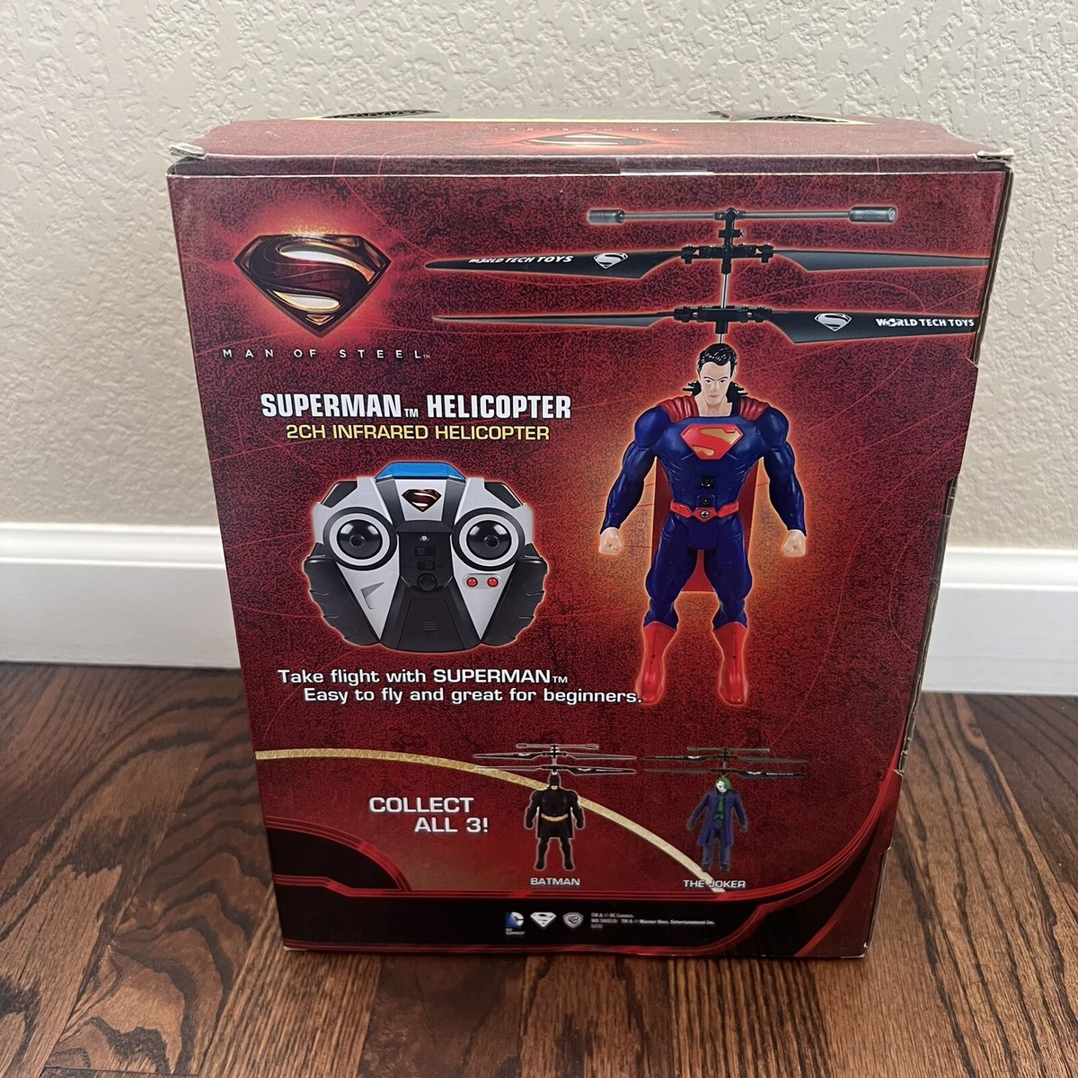 Superman Helicopter World Tech Toys (35888) | eBay