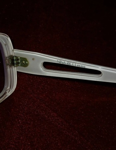 Nina Ricci iconic art deco Vintage Handmade womens designer Sunglasses - Picture 4 of 10