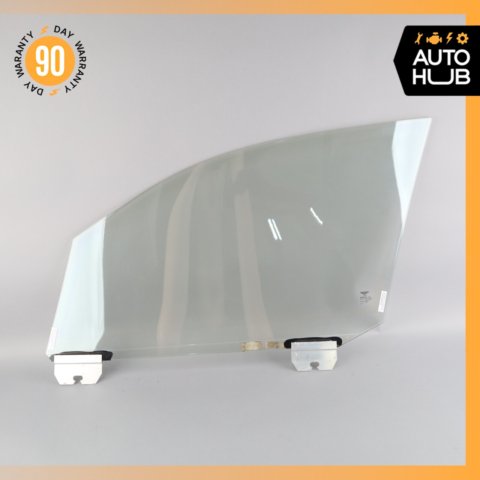 06-13 Bentley Continental Flying Spur Front Right Side Door Window Glass OEM 53k