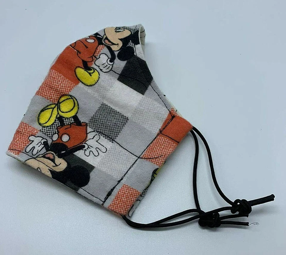 Funda facial hecha a mano 100 % algodón para niños patrón MK-12 6~12 Foto 2 de 3