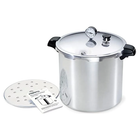 Presto 01781 Pressure Canner and Cooker, 23 qt, Silver