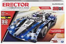 MECCANO Erector Supercar 25-in-1 STEM Building Kit, 328 Parts -New Sealed