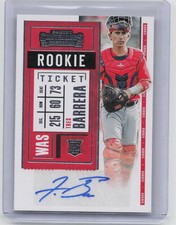 2020 Panini Contenders #141 Tres Barrera