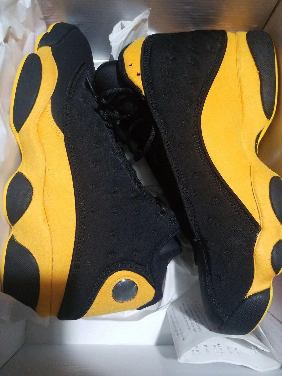 Nike Air Jordan 13 Retro Melo Class of 2002 Black Yellow 414571-035 Men's  New