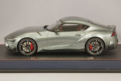 Make Up IDEA Toyota GR SUPRA RZ 2019 Japanese Ver. IM039D Ice Gray Metallic 1/18 - Picture 2 of 6