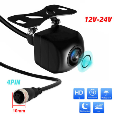 4Pin Connector Rear View Camera Reversing Parking Cam Night Vision ...