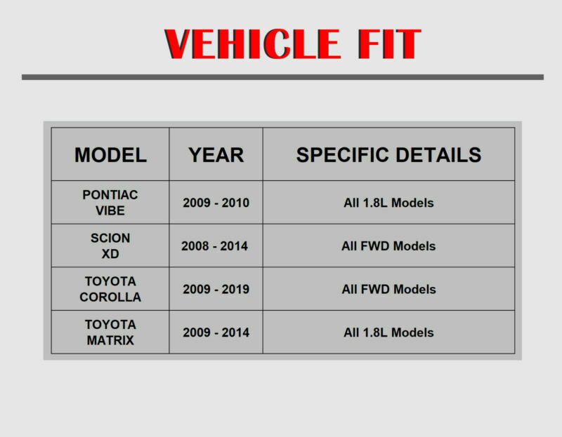 Front Brake Rotors Brake Pads for Corolla Matrix PONTIAC Vibe SCION XD