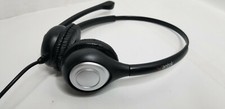 Wantek Corded 602F Noise Cancelling Call Center Telephone Headset Mic- Tested
