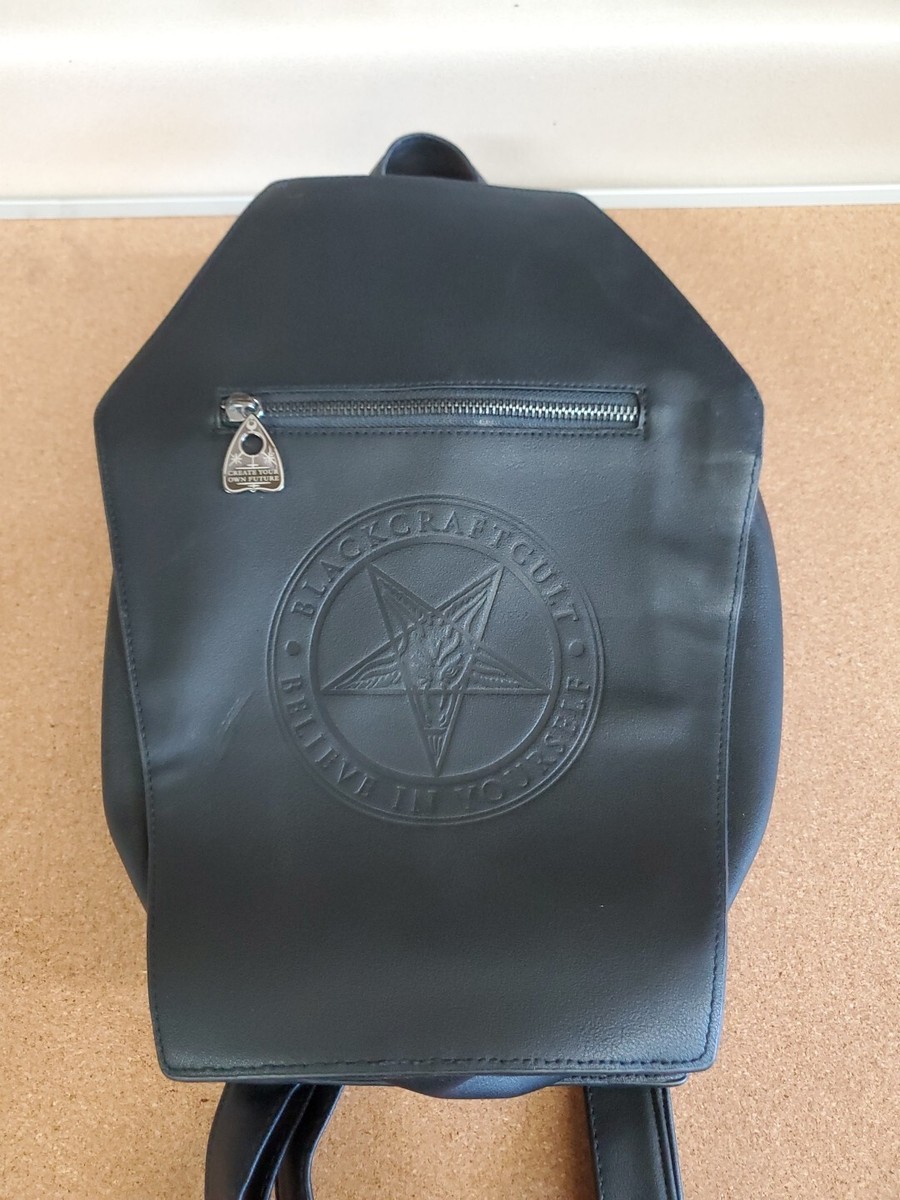 blackcraft mini coffin backpack Never Trust Dolls Kill Blackcraft Cult - Baphomet Mini