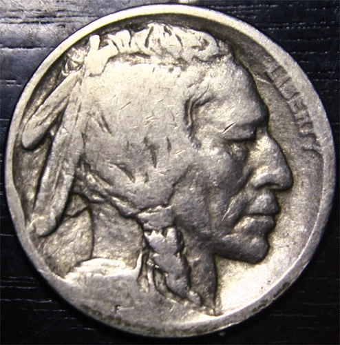 1913 D Variety 2 Buffalo Nickel 5c US Coin Denver Mint "Key Date"
