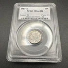 1955-D Roosevelt Silver Dime PCGS MS66FB