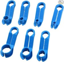 7-Piece Fuel Line Disconnect Tool Set with 1/4, 5/16, 3/8, 1/2, 5/8, 3/4, 7/8 In