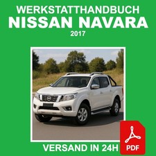Produktbild - Werkstatthandbuch Nissan Navara 2017 Reparaturanleitung CD PDF DE