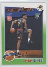 2019-20 Panini NBA Hoops Hoops Tribute Neon Green De'Andre Hunter #299 5i2