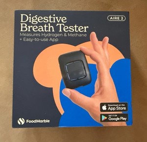 FoodMarble Aire 2 Digestive Breath Tester for Hydrogen and Methane - Open Box