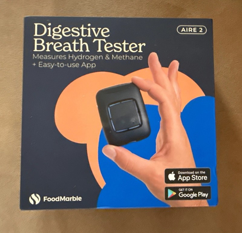 FoodMarble Aire 2 Digestive Breath Tester for Hydrogen and Methane - Open Box