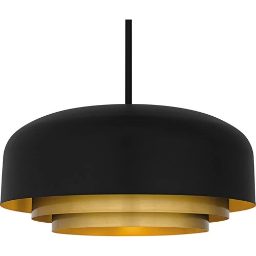 Matte Black  Pendant from the Frankie Collection - Picture 5 of 6