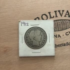 1912 Barber Silver  Half  Dollar VG