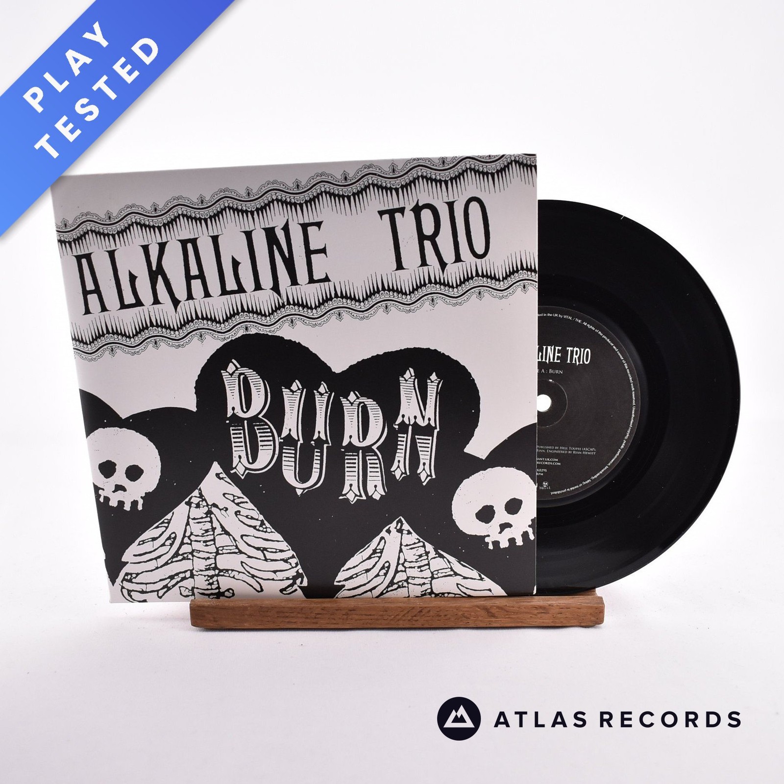 Alkaline Trio - Burn - Gatefold 7"" Vinyl Record - NM/NM