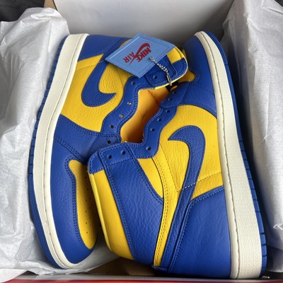 Size 12W/10.5M - Nike Air Jordan 1 Retro High OG Reverse Laney WMNS (FD2596-700)