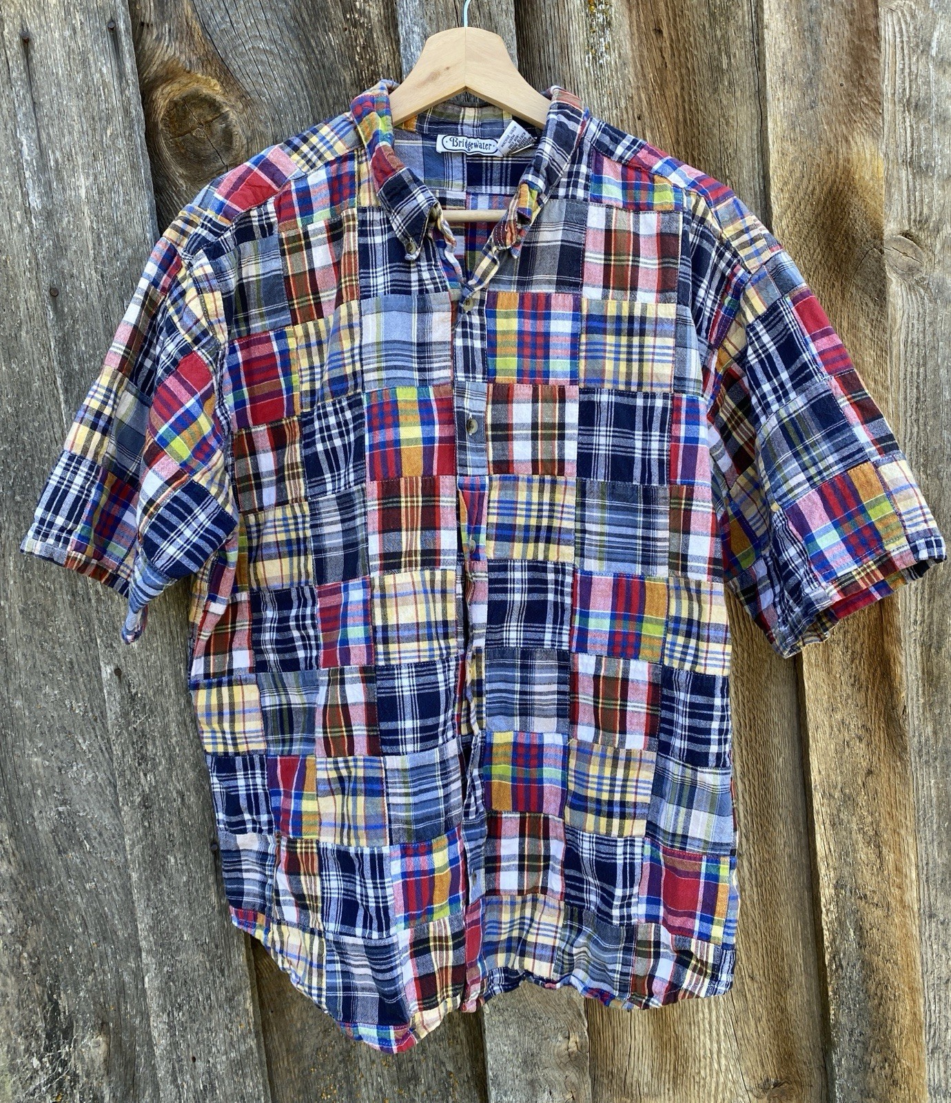 Vintage Bridgewater Madras Patchwork Quilted Summ… - image 1