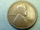1924-S LINCOLN CENT  VG