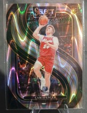 CAM SPENCER 2024 Panini Select Silver Prizm #189 Rookie Premier