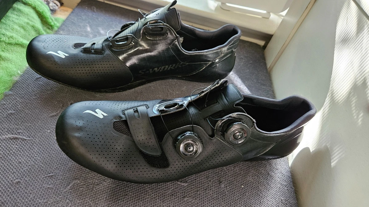 Like New Specialized Vibram Purple and Brown Bicycle Shoes Men’s sz US 12.25 Specialized Cycling Men main image 2