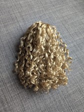 Truly Me 115 Wig Only C Blonde Curly Hair American Girl Doll Custom Replacement