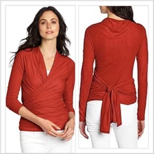 Lilla P’s lightweight wrap tie soft comfy gauze-like Pima cotton one size boho