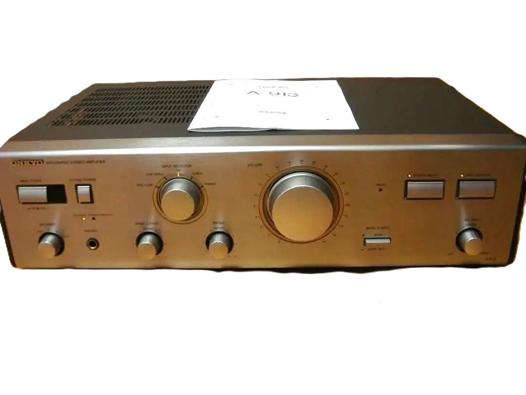 アンプ Onkyo integrantes stereo amplifier This Gorgeous Japanese Amplifier Is Inspired by a Hi-Fi Classic
