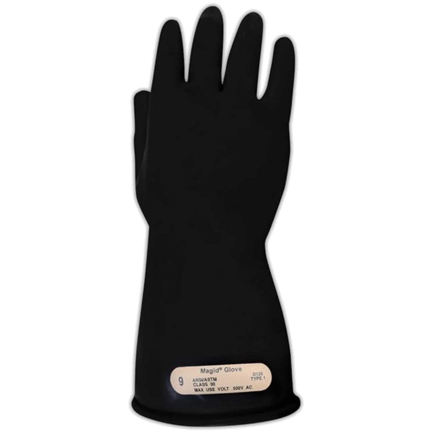 Class 00 Electrical Safety Gloves - 500V AC/750V DC