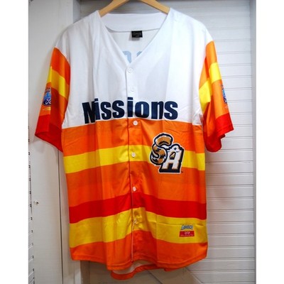 San Antonio Missions Baseball Jersey 2XL No. 7 Craig Biggio 2024 Coyote NWOT