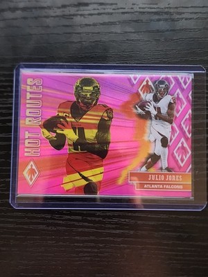 2020 Panini Phoenix - Hot Routes Julio Jones #21 Pink /199