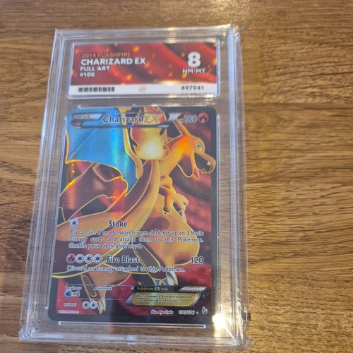 Charizard-EX graded PSA 8 for sale on eBay