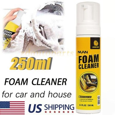 2026 New Multi-Purpose Foam Cleaner, 250ml for Vehicle Detailing Leather