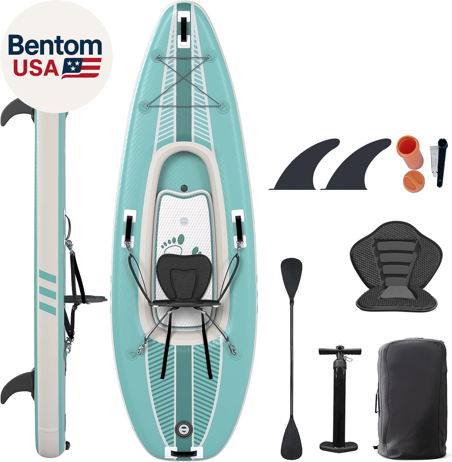 With Drop-stitch Floor, Lightweight, Portable, Durable