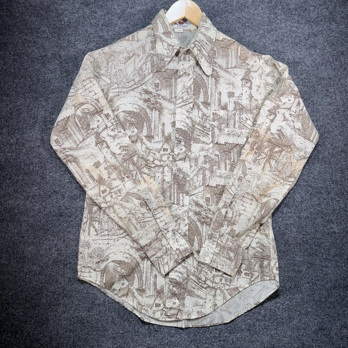 Van Heusen Casual Button-Down Shirts for Men for sale | eBay