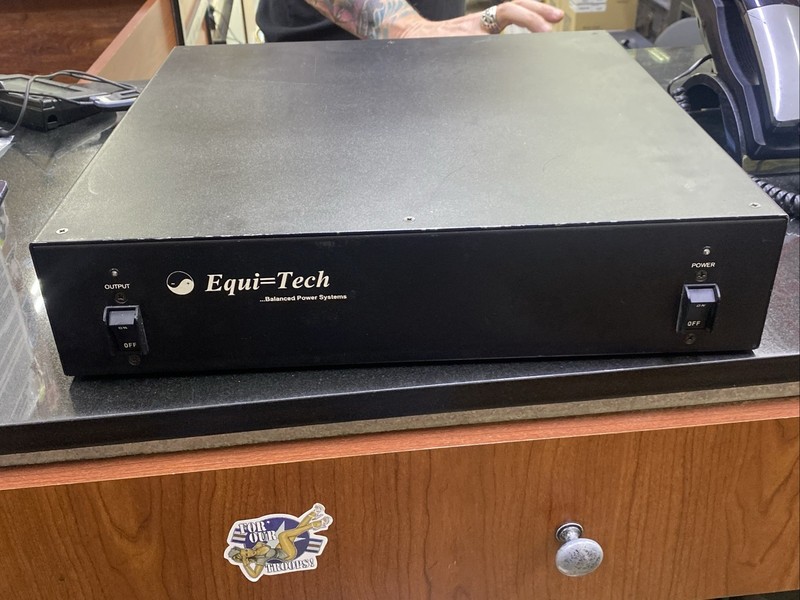 Vintage Equitech 120V Balanced Power System Equi=Tech