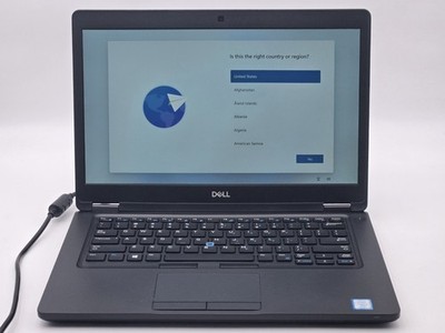 Dell Latitude 5491 14'' FHD I7-8850H 256GB SSD 16GB W11P Webcam Backlit