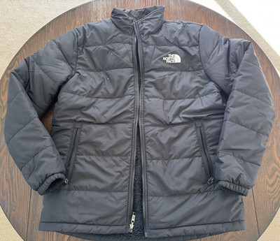 The North Face Boys  Reversible Mt Chimbo Jacket - Boys XXL (18/20) - Black