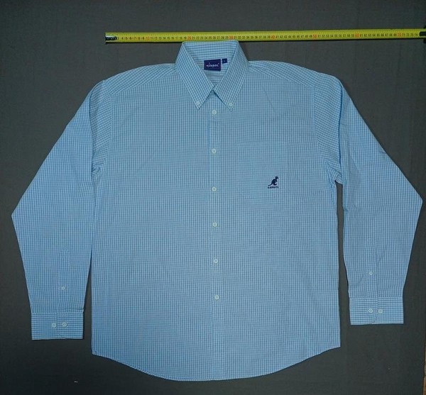 Men Kangol Shirt White Cotton 40 /L / 48
