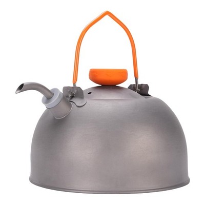 0.8L Camping with Thermometer, Lightweight Teapot Outdoor Camping Coffee Pot ...