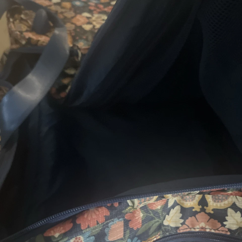 NUEVO CON ETIQUETAS Vera Bradley XL Bolso de Lona Rodante Maleta Mandala Encantado 28” Ripstop Foto 3 de 4