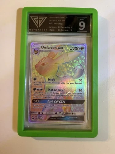 Umbreon Gx – 154/149 – 2017 – SUN & MOON - GetGraded 9