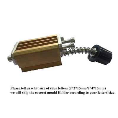 1 pcs Letter holder for Manual Stamp Ribbon Code Printer Machine DY-8/HP-241B