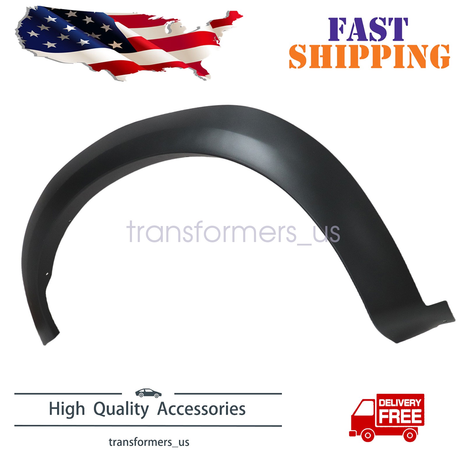 Front Driver Fender Flares For 2010 2011 2012 2013 2014 Ford F-150 AL3Z16039A US